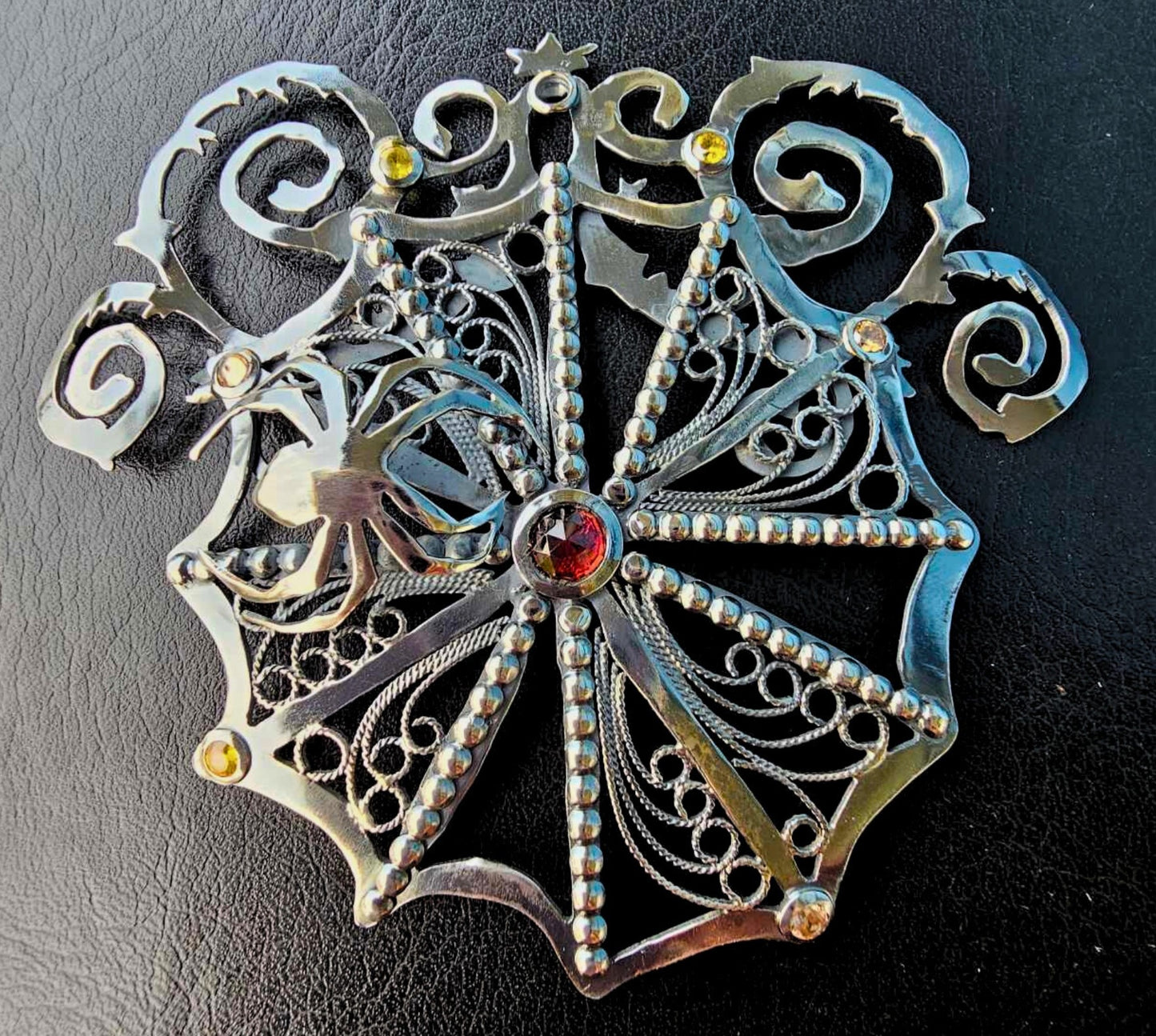 Tim Burton Inspired Spider Pendant