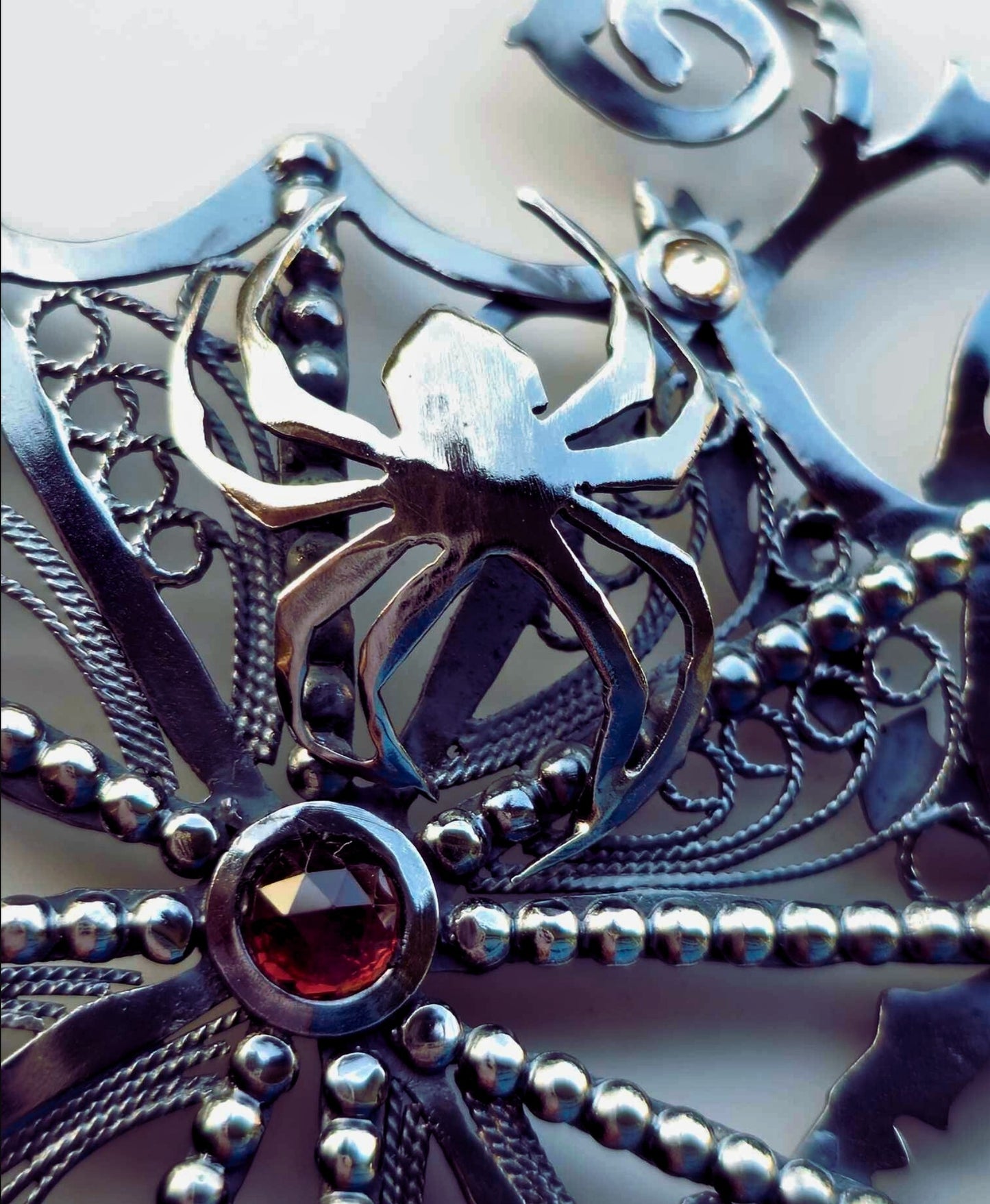 Tim Burton Inspired Spider Pendant