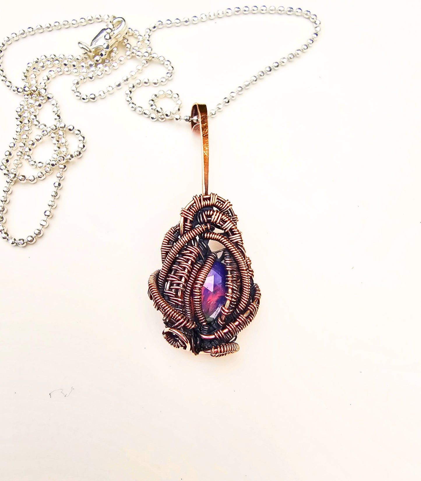 Aurora Borealis Collection - Healing Copper Pendant