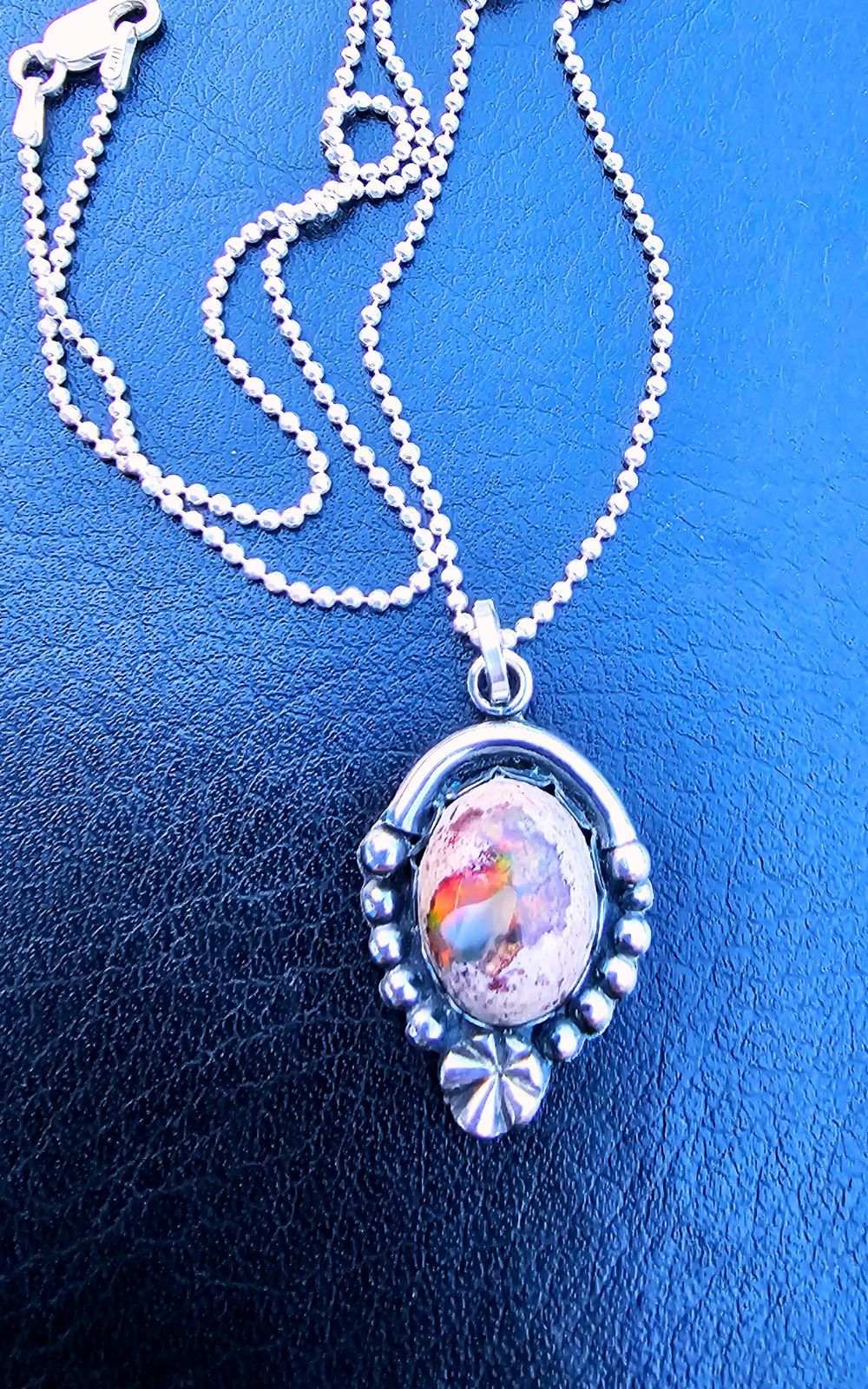 Mexican Fire Opal Pendant - A Unique and Radiant October Birthstone Jewelry