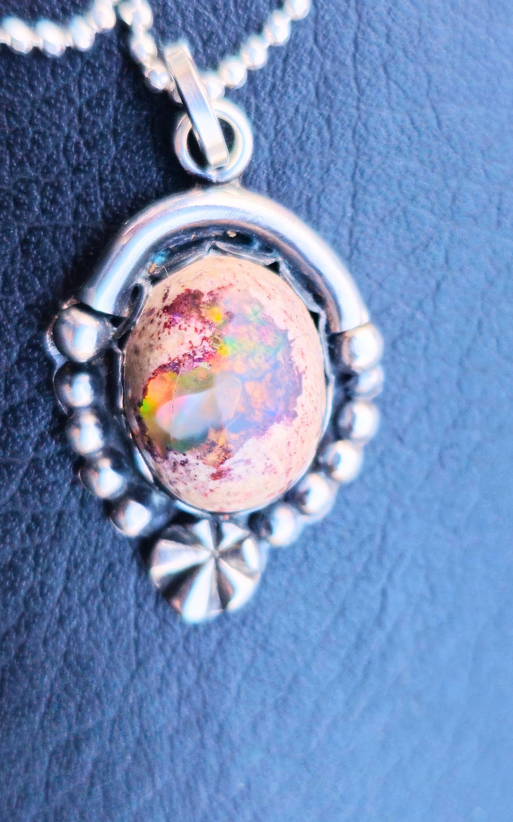 Mexican Fire Opal Pendant - A Unique and Radiant October Birthstone Jewelry