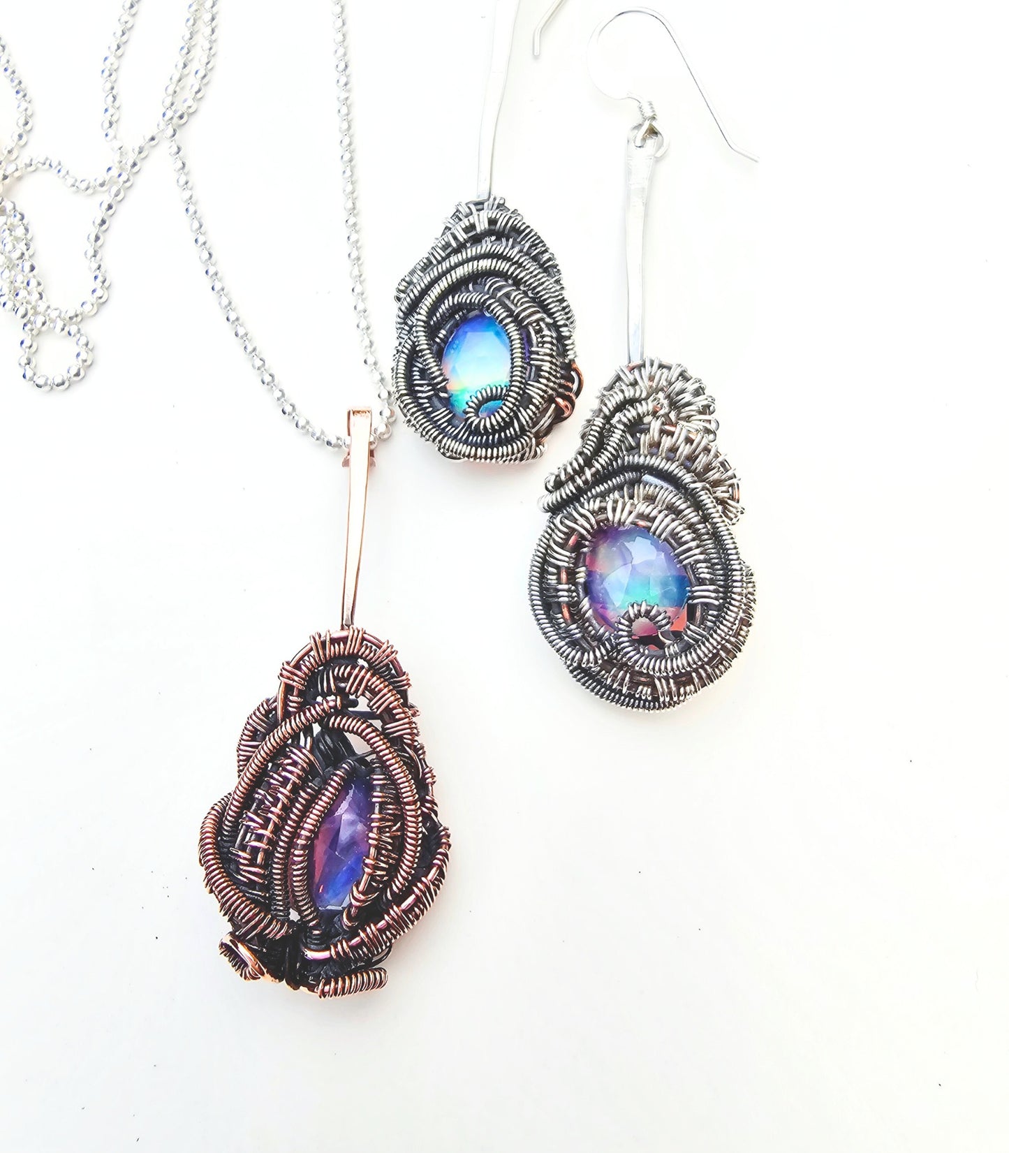 Aurora Borealis Collection - Healing Copper Pendant
