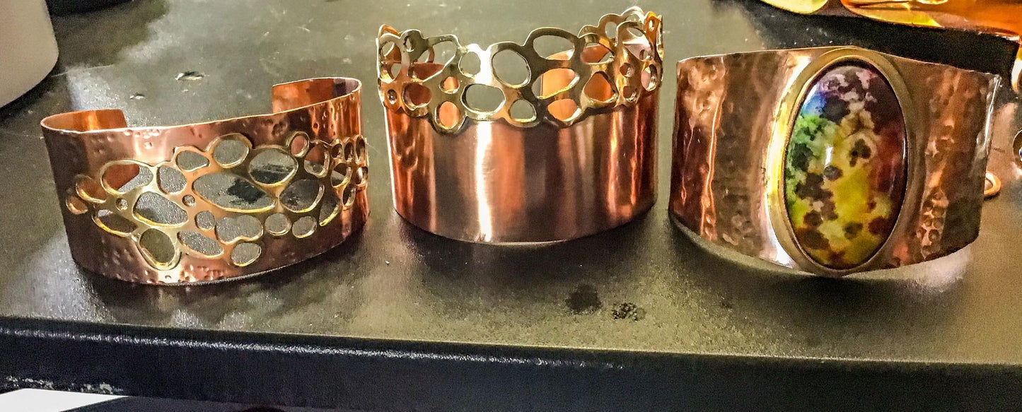 Copper Tonal Bracelet